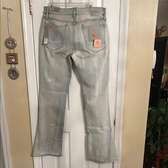 Hudson Jeans Light Blue Flare & Wide Leg - Picture 2 of 12